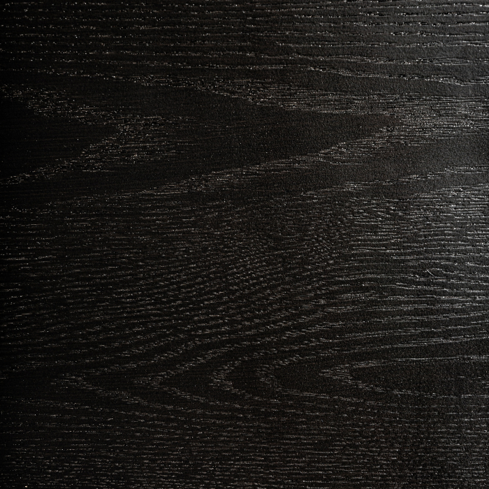 Bufet din stejar masiv negru cu picioare X design art deco [8]