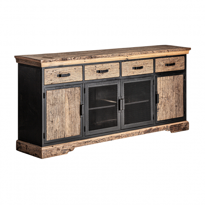 Comoda scandinava fier lemn|Mobilier eco-friendly [2]