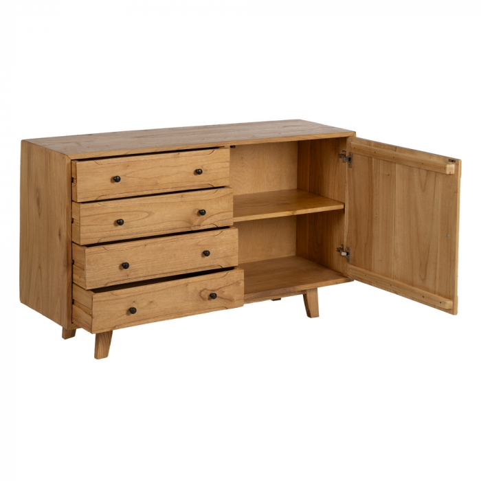 Bufet natural din lemn mindi elegant [3]