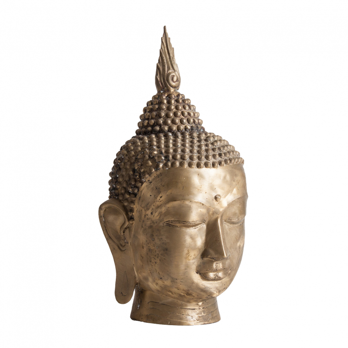 Bust Buddha bronz auriu stil oriental|Sculpturi decorative luxoase [2]