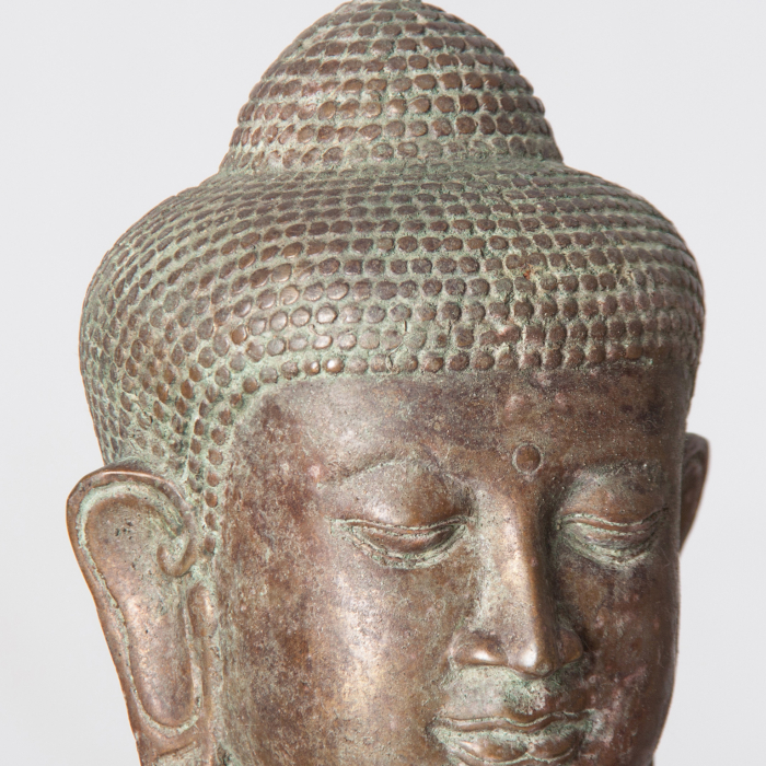 Bust Buddha bronz compact|Sculpturi decorative orientale [2]