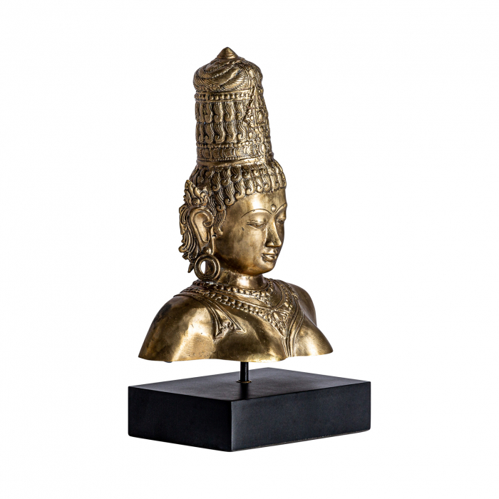 Bust Buddha bronz stil oriental|Sculpturi decorative spirituale [2]