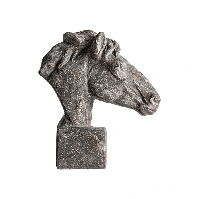 Bust cal contemporan gri|Sculpturi animale moderne [2]