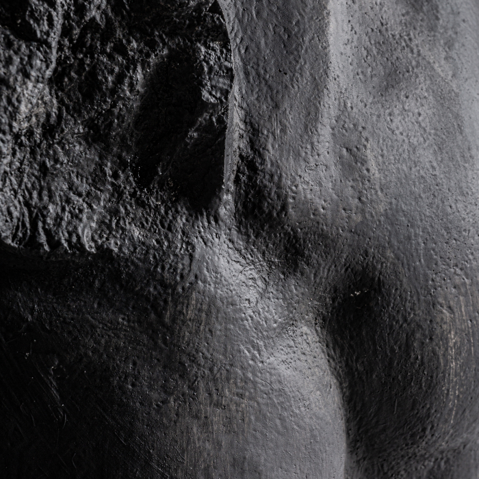 Bust provensal negru|Bust decorativ vertical|Statuete moderne [2]