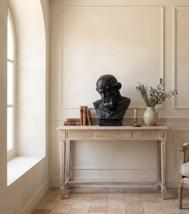 Bust provensal negru|Bust decorativ impunator|Statuete moderne [3]