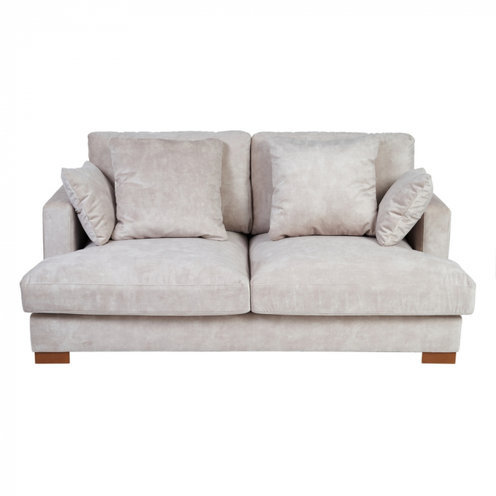 Canapea 2 Locuri Bej CreativDeco - Eleganta Minimalista pentru Living Modern [3]