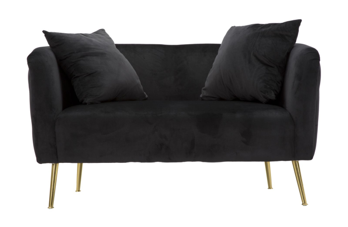 Canapea neagra 2 Locuri Bucuresti | creativdeco.ro [7]