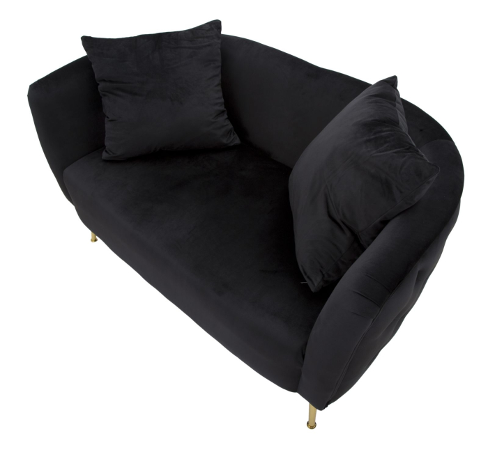Canapea neagra 2 Locuri Bucuresti | creativdeco.ro [8]