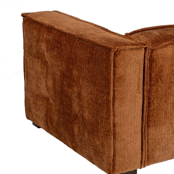 Canapea stofa caramizie moderna living confort [10]