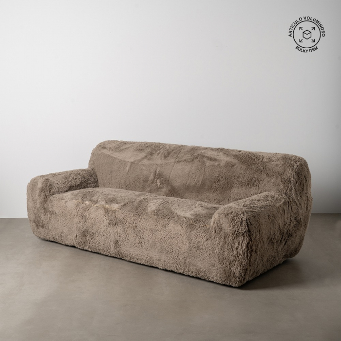 Canapea moderna premium tapiterie blana taupe [1]
