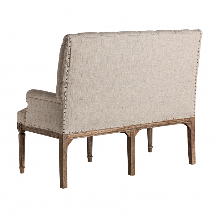 Canapea bar clasica lemn mango|Canapele elegante dining [4]