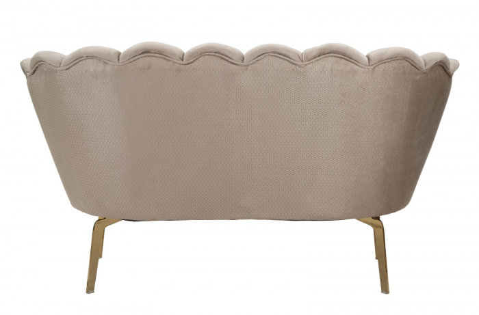 Canapea 2 locuri eleganta catifea Bej Viena Plus - creativdeco.ro [7]