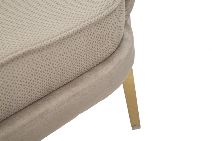 Canapea 2 locuri eleganta catifea Bej Viena Plus - creativdeco.ro [9]