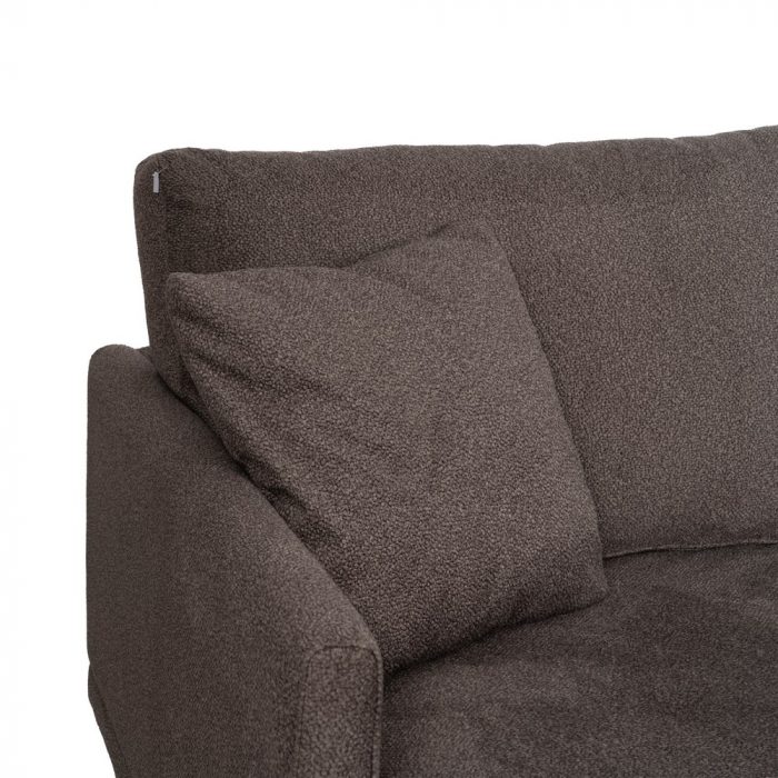 Coltar taupe cu sezlong stanga si design rafinat|Canapele coltar moderne pentru interioare naturale [5]