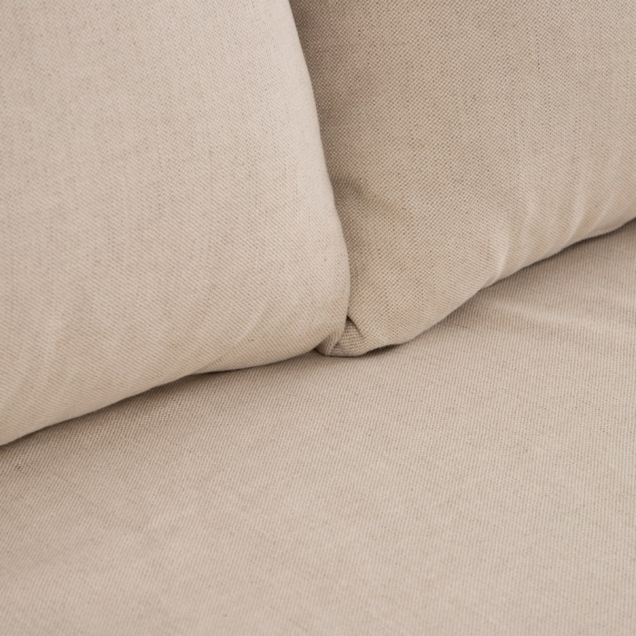 Canapea Modulara Bej Deschis CreativDeco - Confort si Versatilitate pentru Living Modern [8]