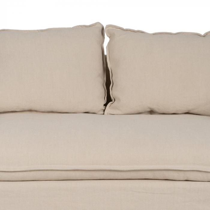 Canapea crem 2 locuri eleganta [7]