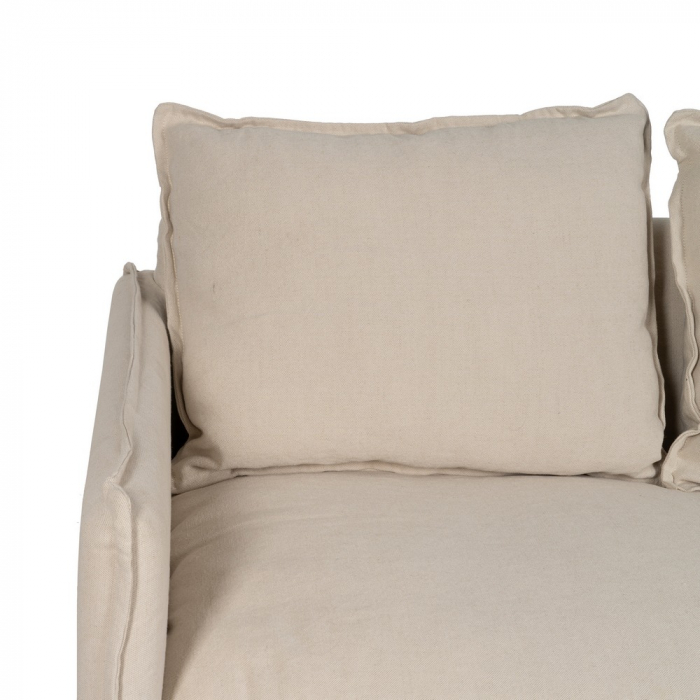 Canapea crem 2 locuri eleganta [6]