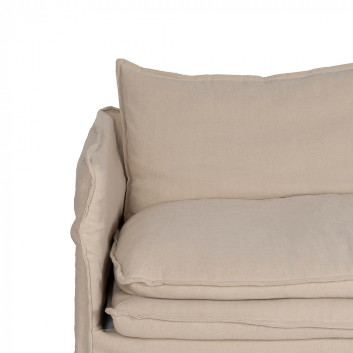 Canapea crem 3 locuri eleganta [6]