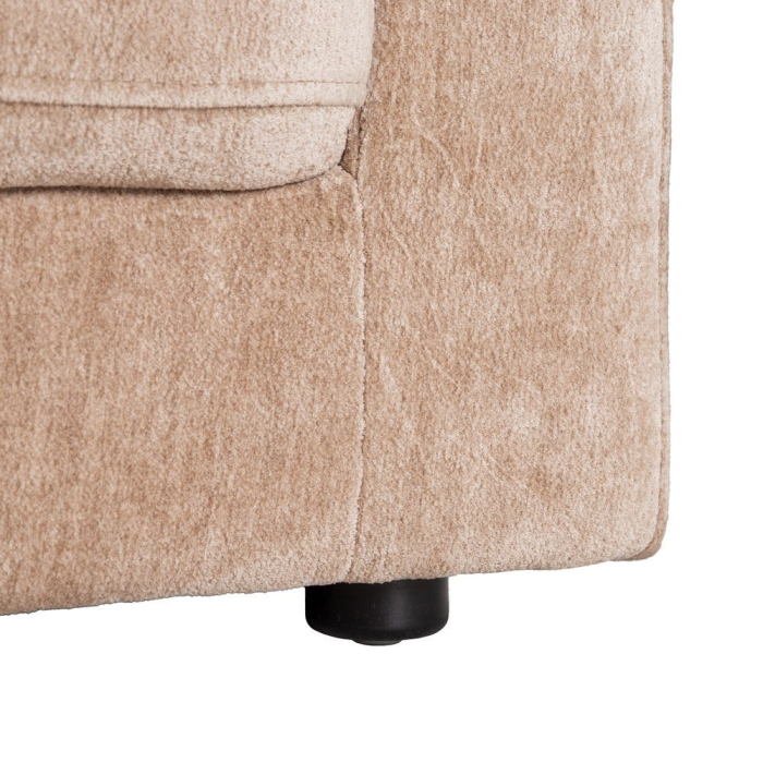 Canapea de 2 locuri din stofă de culoare taupe [8]