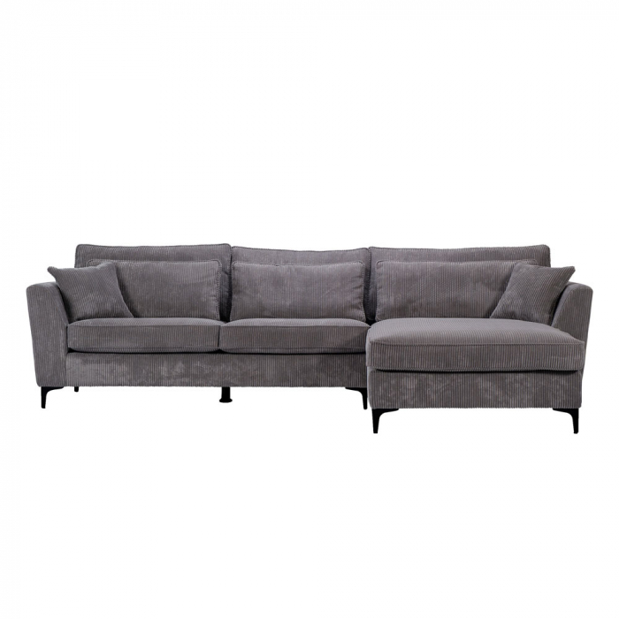Canapea de colt dreapta gri Forever 316x185x92 [2]