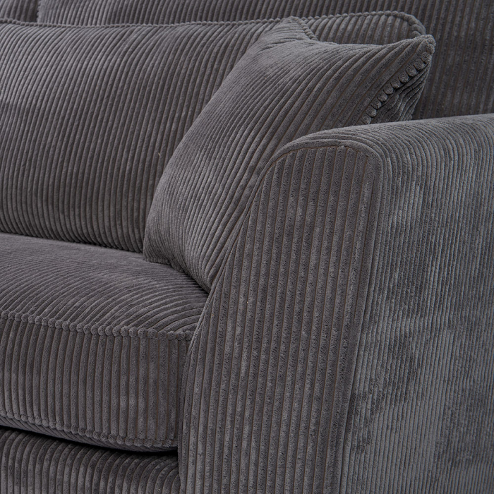 Canapea de colt dreapta gri Forever 316x185x92 [5]