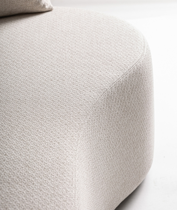 Canapea de exterior bej din polipropilena si aluminiu Vitznau 200x112x82 cm [6]