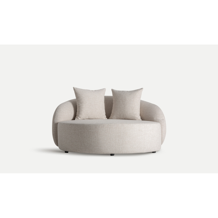 Canapea de exterior bej din polipropilena si aluminiu Vitznau 157x157x74 cm [3]