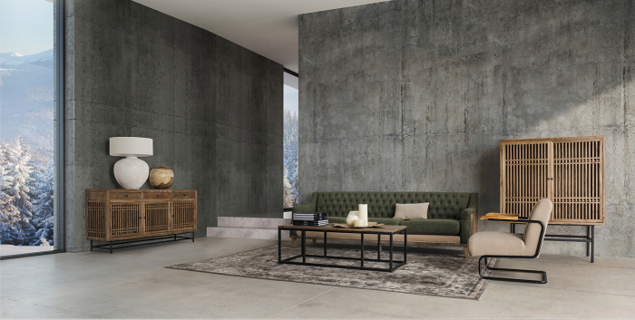 Canapea vintage frasin verde|Canapele retro [7]