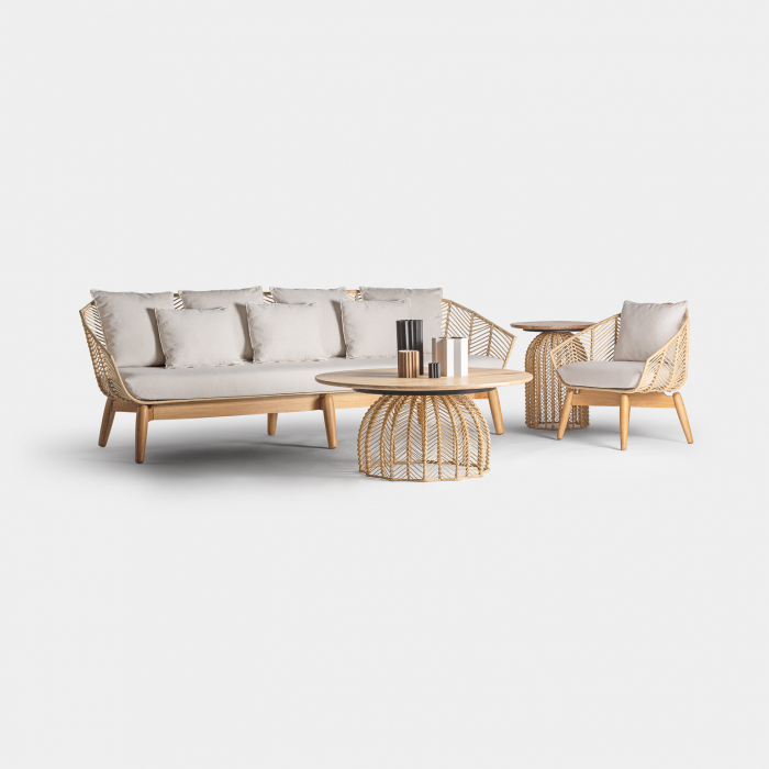 Canapea scandinava mahon ratan|Canapele confortabile [6]