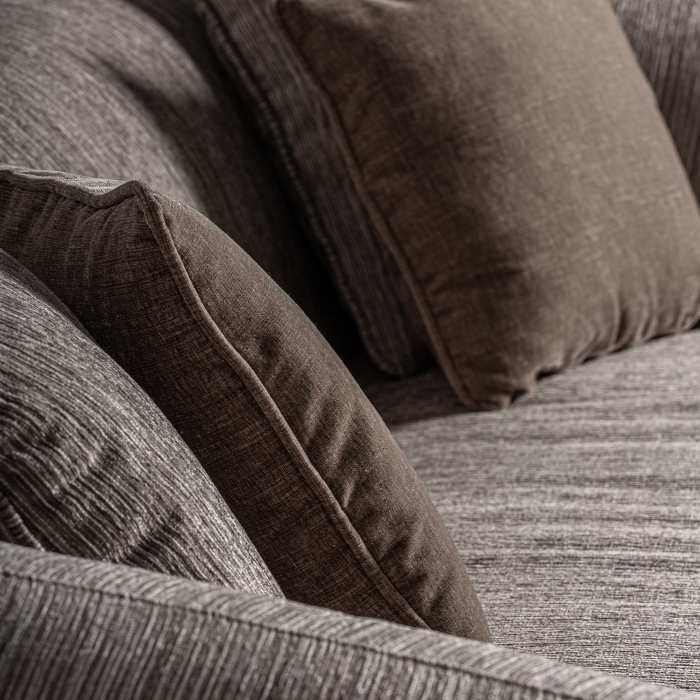 Canapea Art Deco gri-bej|Canapele luxoase [6]