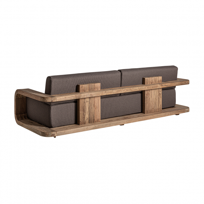 Canapea coloniala lemn tec reciclat|Canapele robuste [4]