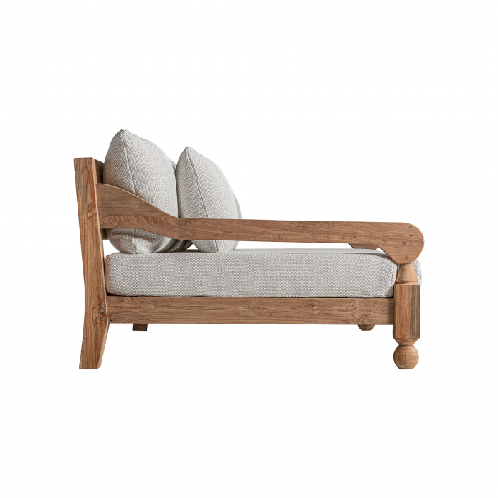 Canapea coloniala lemn tec reciclat|Canapele elegante [3]