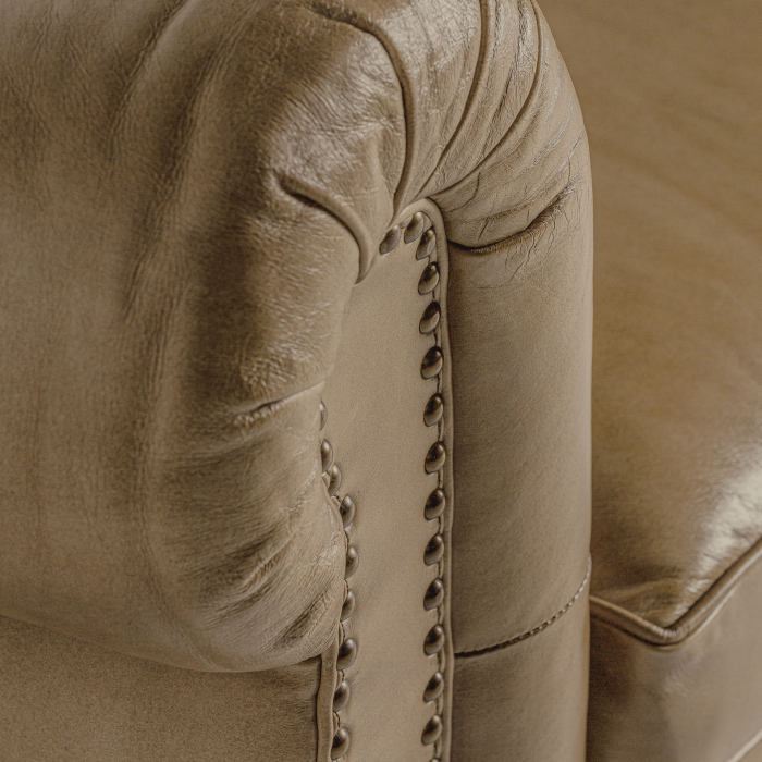 Canapea vintage piele maro | Canapele luxoase [5]