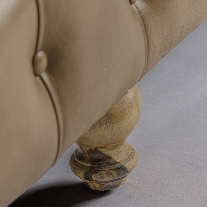 Canapea vintage piele maro | Canapele luxoase [8]