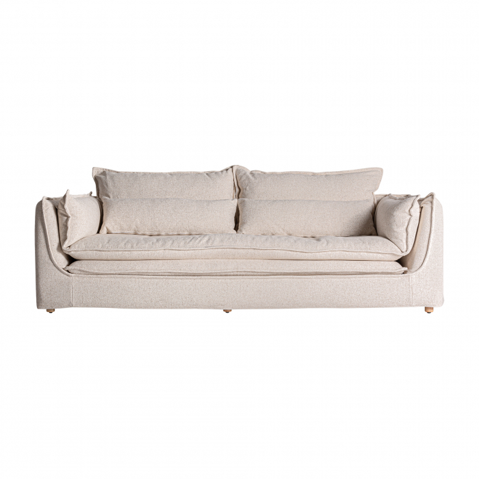 Canapea shabby chic alb antic | Canapele romantice [1]