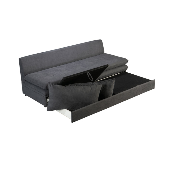 Canapea extensibila antracit Girasole - design modern [9]