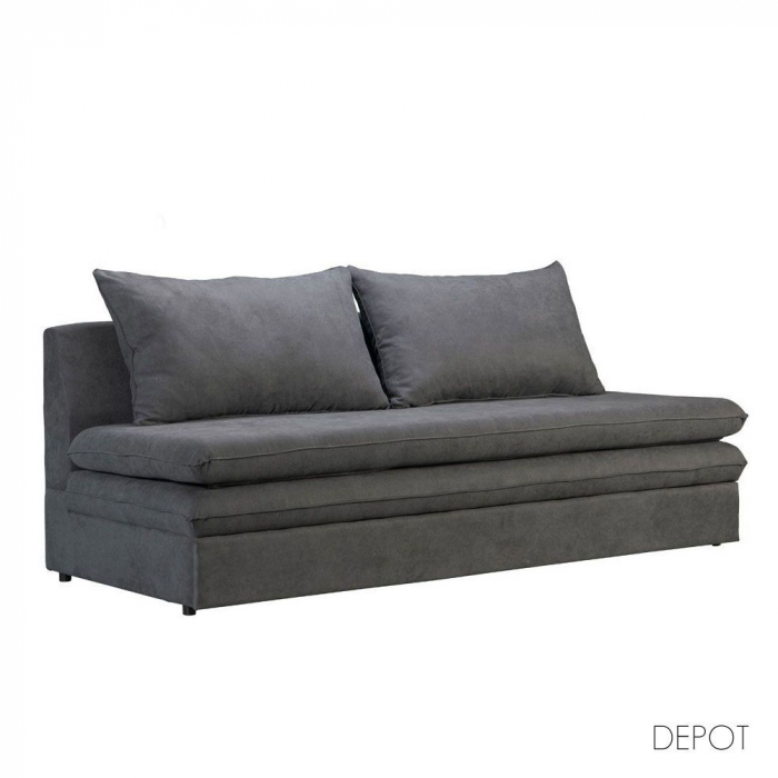 Canapea extensibila antracit Girasole - design modern [1]
