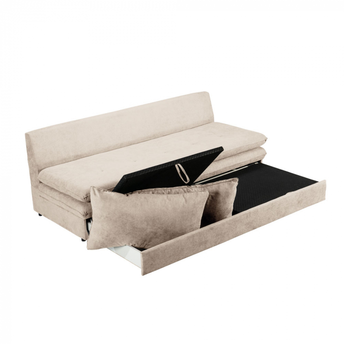 Canapea extensibila bej Girasole - design modern [8]