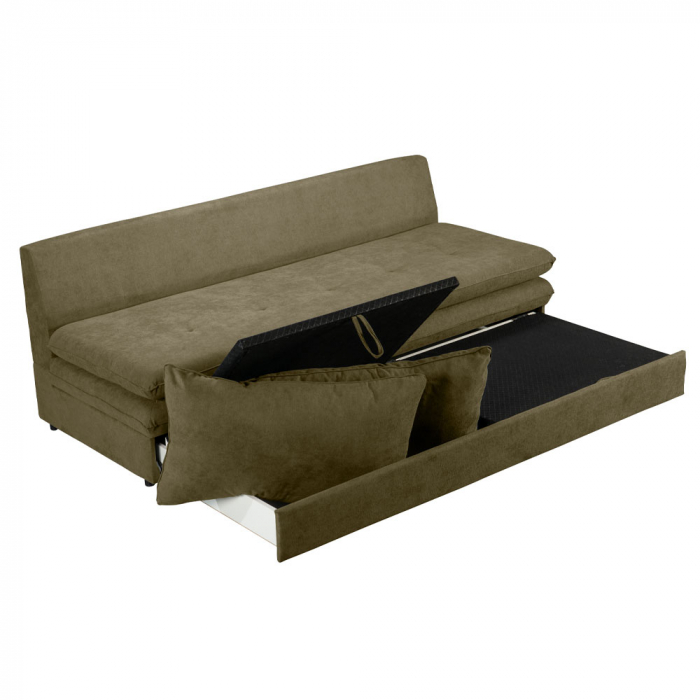Canapea extensibila kaki Girasole - design modern [9]