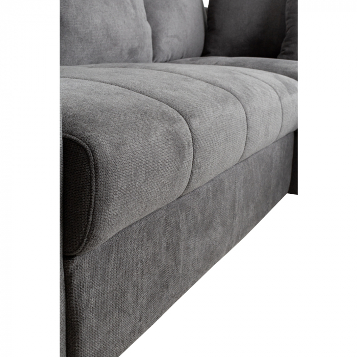 Canapea extensibilă colțar dreapta gri stone Bill [18]