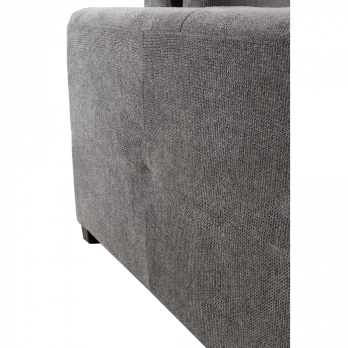 Canapea extensibilă colțar dreapta gri stone Bill [17]