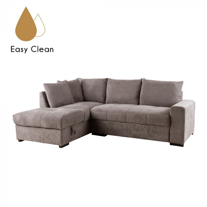 Canapea extensibilă colțar stânga taupe Bill [3]