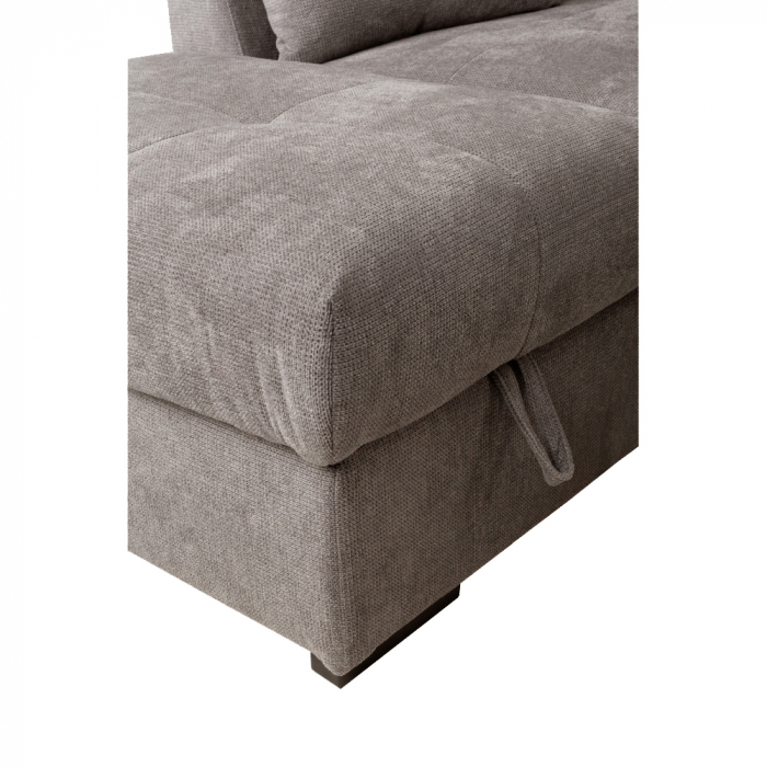 Canapea extensibilă colțar stânga taupe Bill [13]