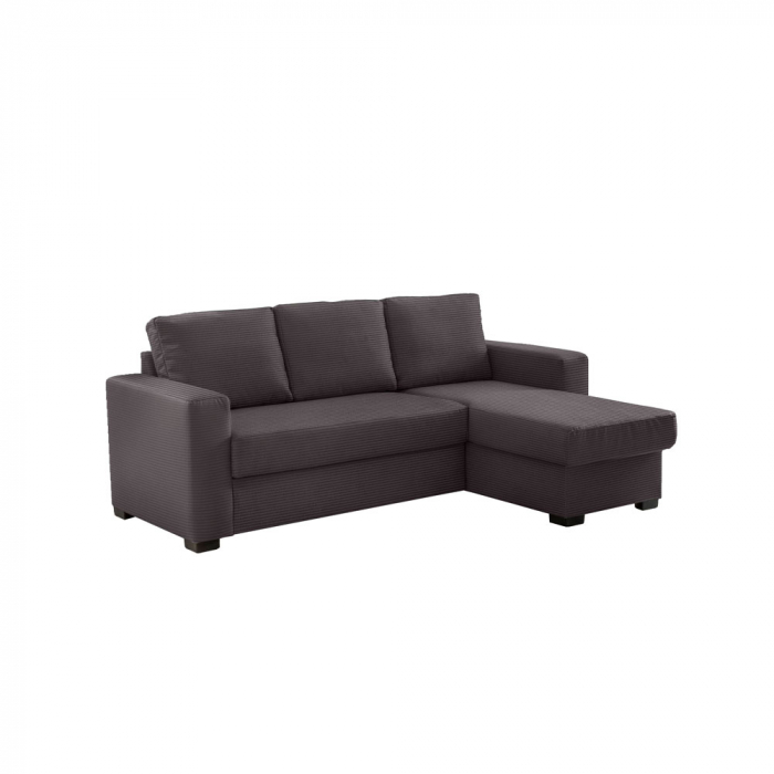 Canapea extensibilă cu colț reversibil gri [4]