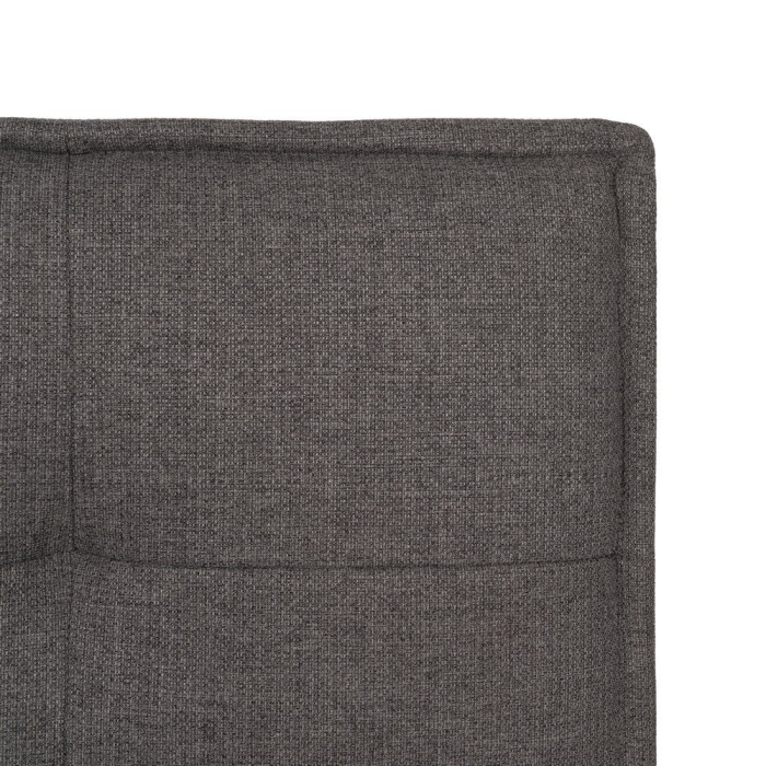 Canapea extensibilă gri din stofă chenille [11]