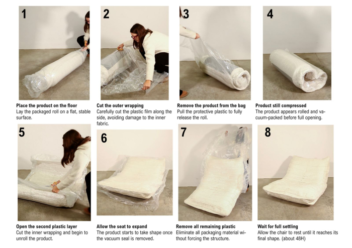 Canapea extensibila verde petrol stofa boucle 150 cm [17]