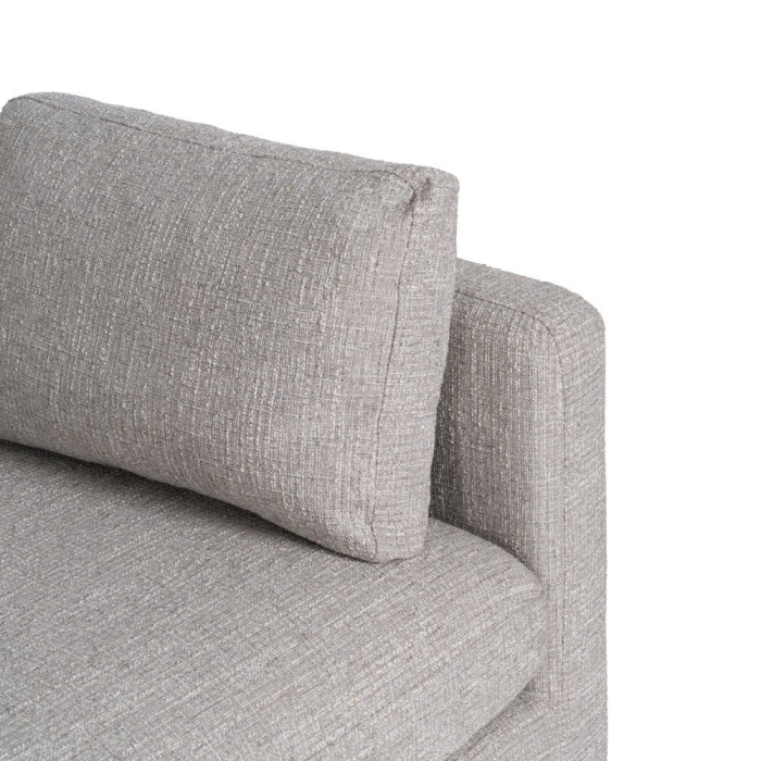 Canapea gri cu 3 locuri din stofă [7]