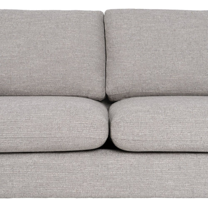 Canapea gri cu 3 locuri din stofă [6]