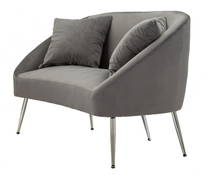 Canapea Fixa Gri | Stil Contemporan | CreativDeco [4]