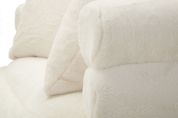 Canapea Compacta Soffy Plus Alba | Spatii Mici | CreativDeco [9]